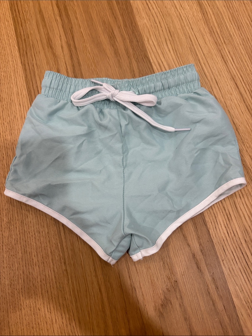Baby swim trunks light blue